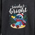 thumbnail image 3 of Lilo & Stitch - Sandy And Bright - Women's Lightweight French Terry Long Sleeve Shirt, 3 of 5