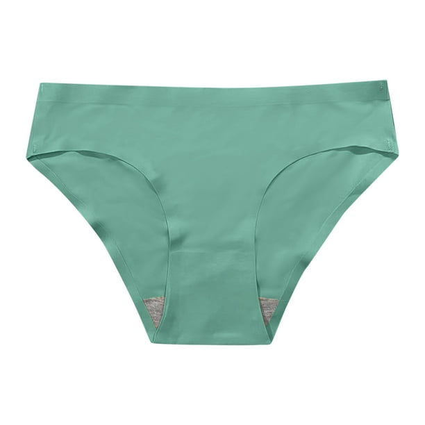 Aayomet Women's Lace Boyshorts Panties No Show Panties Panties Soft Elastic  Panties (Green, XXL) 
