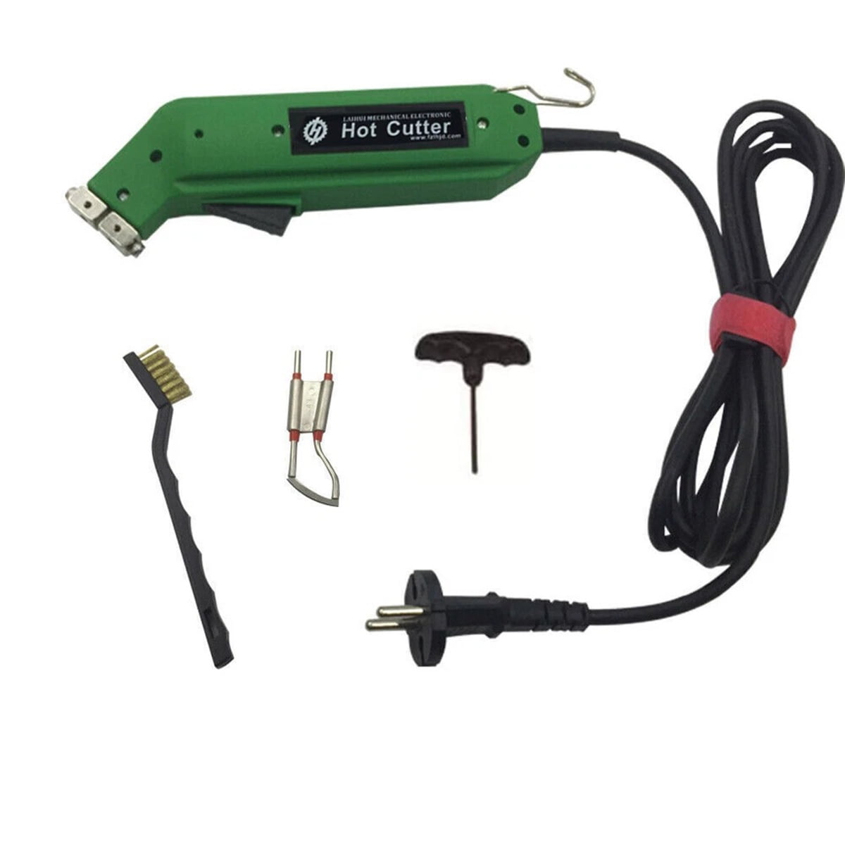 Eurhowing Electric Hot Knife Cutter, Handheld Heat Cutter for Foam, Fabric, Sponge & Canvas, 100W Fast Heating DIY Hot Knife Tool with Carry Case