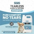 thumbnail image 4 of Natural Dead Sea Tearless Puppy & Kitten Shampoo - Soos Pets, 4 of 8