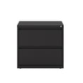 thumbnail image 3 of Hirsh Pro 30 Inch Wide 2 Drawer Metal Lateral File Cabinet for Home and Office, Holds Letter, Legal and A4 Hanging Folders, Black, 3 of 7