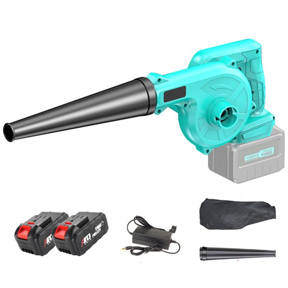 Powerful Electric Leaf Blower and Vacuum Cordless with Battery and Charger, 150CFM Lightweight Small Cordless Leaf Vacuum, Handheld Electric Blowers for Lawn Care /dust/pet Hair