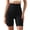 Black, variant on Women's High Waist Seamless Shapewear Shorts, Tummy Control Lifting, Plus Size Waist Cinching Firm Control Workout Bottoms Mint Green XXXL