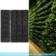 thumbnail image 5 of Bolsa de plantación para jardín, balcón, pared, plantas de flores verticales, macetero colgante, Color negro, 15 bolsillos NikouMX Muebles, 5 of 8