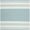 thumbnail image 4 of SAFAVIEH Dhurries Haywood Geometric Runner Rug, Turquoise, 2'6" x 8', 4 of 10