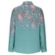 thumbnail image 5 of Vestidos Casuales Para Mujer, Blusas De Mujer De Moda Camisa informal holgada de manga larga con estampado de imitación de lino para mujer, 5 of 6