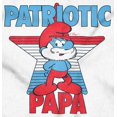 thumbnail image 2 of USA American Patriotic Papa Smurf Youth T Shirt Tee Boys Infant Toddler Brisco Brands 24M, 2 of 5