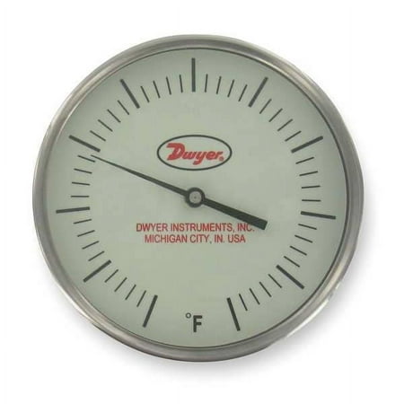 Dwyer Instruments Bimetal Thermom,5 In Dial,0 to 500F GBTB540161