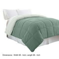thumbnail image 5 of Veria Microfiber Twin Comforter with Stitched Block Pattern The Urban Port, Orange, 5 of 5