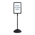thumbnail image 1 of Safco Product 4117BL Write Way Rectangle Message Board, Black, 1 of 4