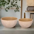thumbnail image 3 of Calvera Dark Khaki Terracotta Pot Set (Set of 2), 3 of 5