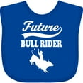 thumbnail image 3 of Inktastic Future Bull Rider Rodeo Riding Boys Baby Bib, 3 of 4
