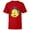 Red, variant on Junior’s Ariel Flounder Big Image - Short Sleeve T-Shirt for Kids - Customized-Black