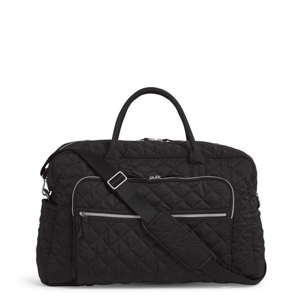 Bolsa de viaje Vera Bradley Grand Weekender Black Performance Twill
