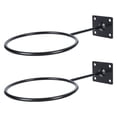 thumbnail image 4 of Shisuyan 2Set Basketball Storage Shelf Iron Black Round Rack for Sports Enthusiasts, 4 of 8