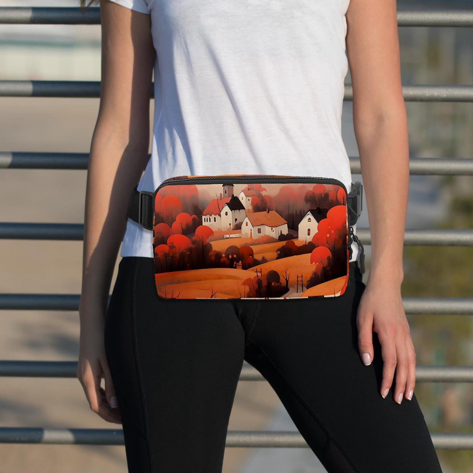 Cartoons Lightweight Adjustable Fanny Pack with Extension Strap - Unisex Crossbody Bag Fanny Bag