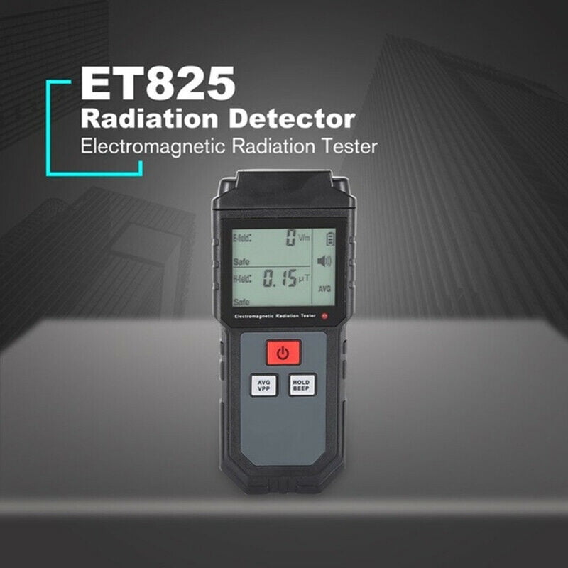 Electromagnetic Radiation Detector Digital Meter Dosimeter Test Counter Geiger Q 