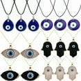 thumbnail image 6 of RSAMD Wholesale Evil Eye Necklace Turkish Blue Eye Pendant Clavicle Women Jewelry 2024-4-Silver Evil Eye, 6 of 9