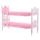 thumbnail image 2 of Accesorio para muñeca princesa, litera, modelo para niñas, juego de simulación, muebles de casa de muñecas en miniatura detallados, mini cama, 2 of 8