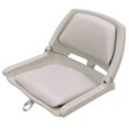 thumbnail image 1 of Asiento de barco Attwood 98391GY con marco acolchado de plástico moldeado gris, 1 of 7