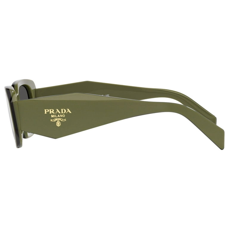 Prada Sunglasses PR 17 WS 13N5S0 Sage Black Dark Grey Shades Walmart