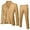 Khaki, variant on Boys Slim Fit Suit Jacket Professional Business Blazer Top for Big Kids Formal Interview Wedding Party School Speech Performance Formal Clothing Red 10-11 Years