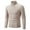 Beige, variant on Ruimatai Men's Turtleneck Sweaters Casual Fashion Slim Fit Ribbed Knit Elastic Solid Color Winter Warm Pullover Sweater