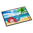 thumbnail image 1 of Felpudo "Treasures Mermaid on the Beach", 24 x 36 pulgadas, multicolor Caroline's Treasures BB8513JMAT, 1 of 1