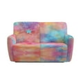 thumbnail image 2 of Jiueut Star Tie Dye Pattern Recliner Covers, Wear Resistant Recliner Chair Covers Dustproof Reclining Couch Covers for 2 Seat Loveseat Sofa, 2 of 7