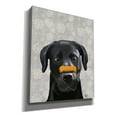 thumbnail image 2 of Epic Graffiti 'Black Labrador With Bone on Nose' by Fab Funky, Canvas Wall Art, 20"x24", 2 of 3