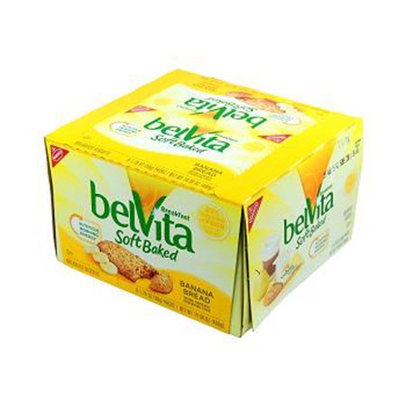 - Product Of Belvita, Soft Baked - Banana Bread, Count 8 (1.76 oz) - Granola/Cereal/Oat/Brkfast Bar / Grab Varieties & Flavors