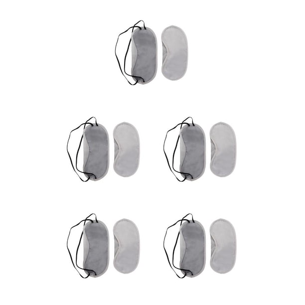 Qarigey Cubierta para los ojos Cómoda Poliéster Venda para los ojos creativa Multifuncional Práctico Cubiertas para dormir para los ojos al aire libre Type2