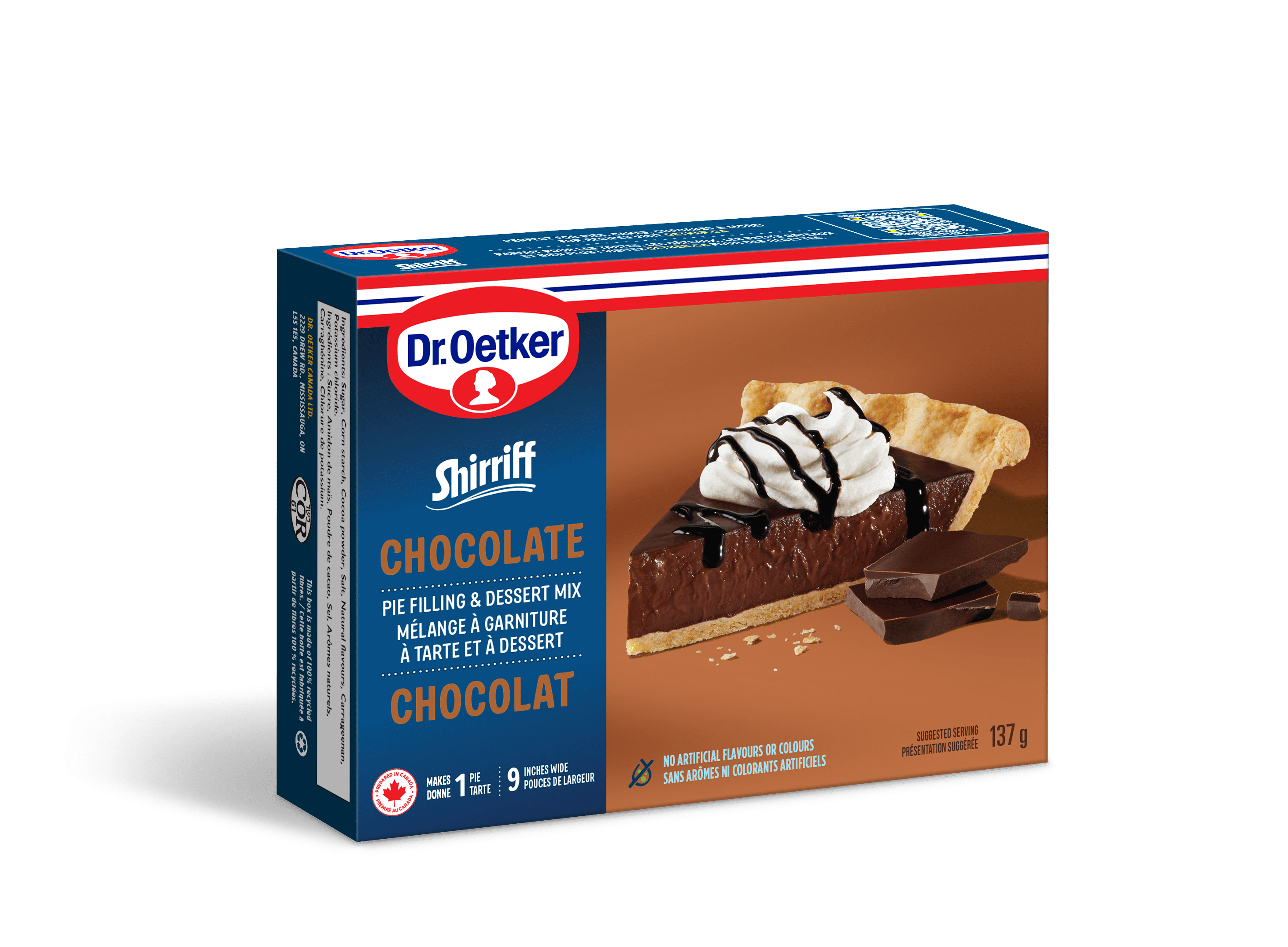 Dr. Oetker Pie Filling and Dessert Mix