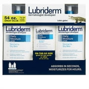 Lubriderm Daily Moisture Lotion 2-pack, 24 fl oz + 6 fl oz