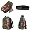 thumbnail image 3 of ZUXONGSY Vintage Moose American Flag Print School Backpack Set for Boys Girls 4 Pack Lightweight Bookbag Travel Daypack with Lunch Bag Pencil Case and Water Bottle Holder for Kids Teens, 3 of 6