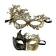 thumbnail image 5 of Máscaras de disfraz Strade Fareast Limited para Mardi Gras Oro, 5 of 8
