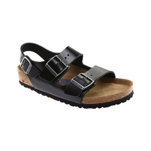 birkenstock leather milano sandals