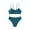 Turquoise, variant on CCRFTGI Swimsuit for Kids Girls Size 14-16 2026 Summer 2 Piece Cute Tankini Beach Swimwear Swimsuits Swimming Girls Clothes Bathing Suit Dark Blue 12-13 Years