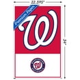 thumbnail image 3 of MLB Washington Nationals - Logo 22 Wall Poster, 22.375" x 34", 3 of 5