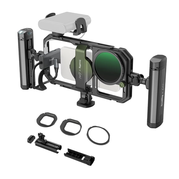 Kit de vídeo móvil SMALLRIG x Brandon Li con asas inalámbricas