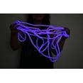 thumbnail image 2 of Blacklight Reactive BiColor GloLine Luminescent Rope Party Supply, 2 of 4