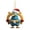 B, variant on Christmas Decorations Xmas Tree Ornaments Christmas Tree Cute Muscle Chicken Shaped Pendant Acrylic Christmas Home Decoration Pendant Christmas Gifts on Clearance
