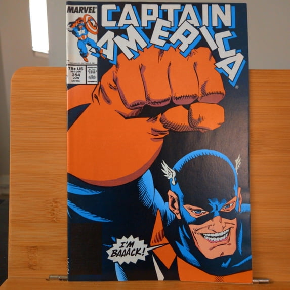 Captain America #354 Comic Book