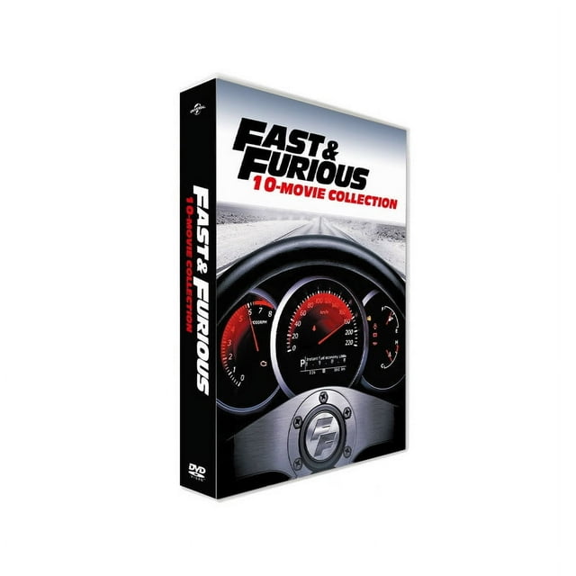 Fast & Furious Movie Collection 1-10 (DVD)