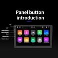 thumbnail image 4 of Carplay inalámbrico compatible con Bluetooth Android Auto Radio FM Radio de coche de 10 pulgadas HD, 4 of 7