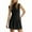 Black, variant on Summer Dresses for Women 2025, Womens Sleeveless Summer Mini Dress Sexy Mock Neck Tank Dresses Bodycon Drop Waist Short Sundress(Black,S)
