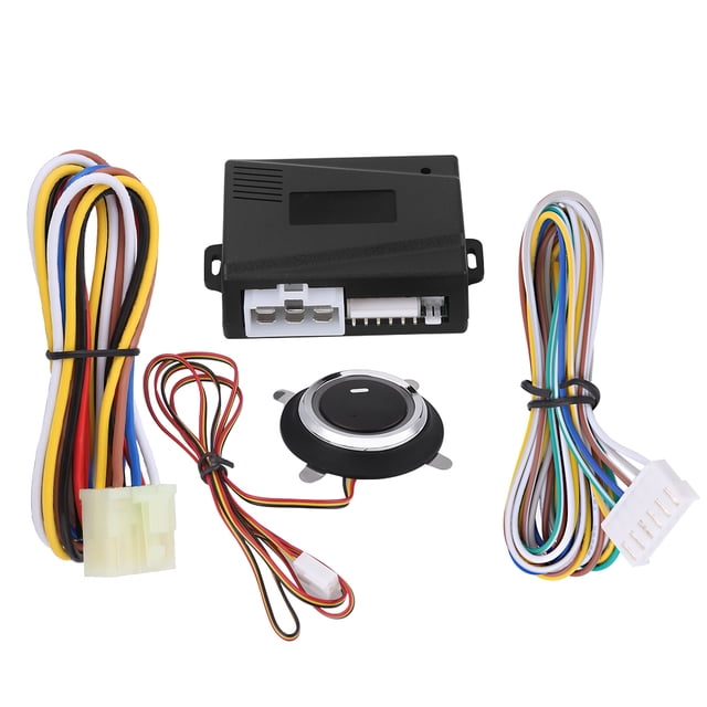 Arrancador remoto de encendido con botón de parada y arranque de motor de coche Universal de 12V Jadeshay A