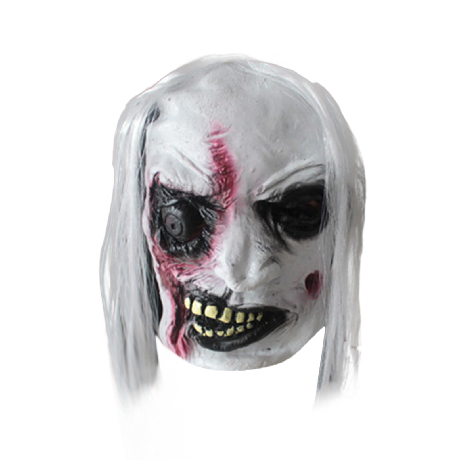 Horror Scary Zombie Horse Head Mask for Halloween Cosplay Costume Party 
