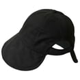 thumbnail image 2 of YAOBAMM Lady Cap Women Visor Foldable Solid Color Protection Adjustable UV Breathable Face Protection Gardening Women Summer Hat, 2 of 6
