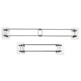 thumbnail image 1 of 2 Pcs Barre de Rangement d'Angle pour Douche de VR - Tige en Acier Inoxydable Réglable pour Étagères d'Angle, Longueur 7-13 Pouces, 1 of 6